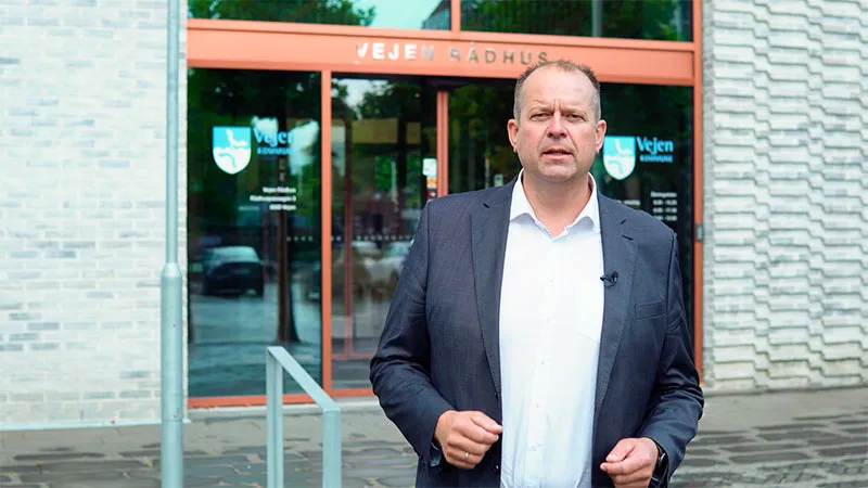 Videoproduktion til kommunalvalget 2025 med borgmester Christian Lund.